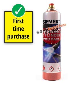 Sievert (Primus) Propane 2000 Red - New Full Cylinder