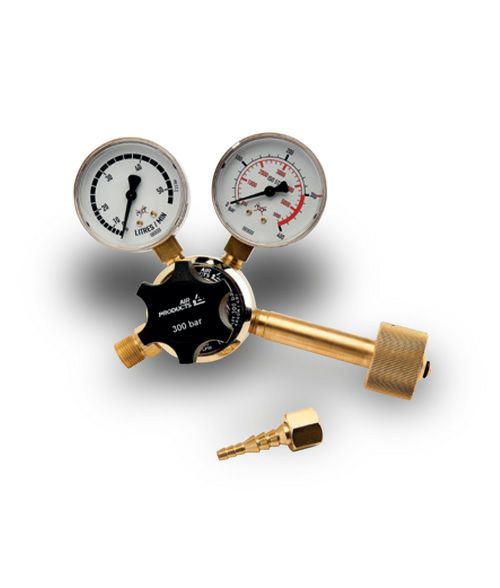 Air Products Single Stage 300 bar Argon/Mix Regulator
