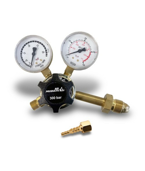 Air Products Single Stage 230 bar Argon/Mix Regulator